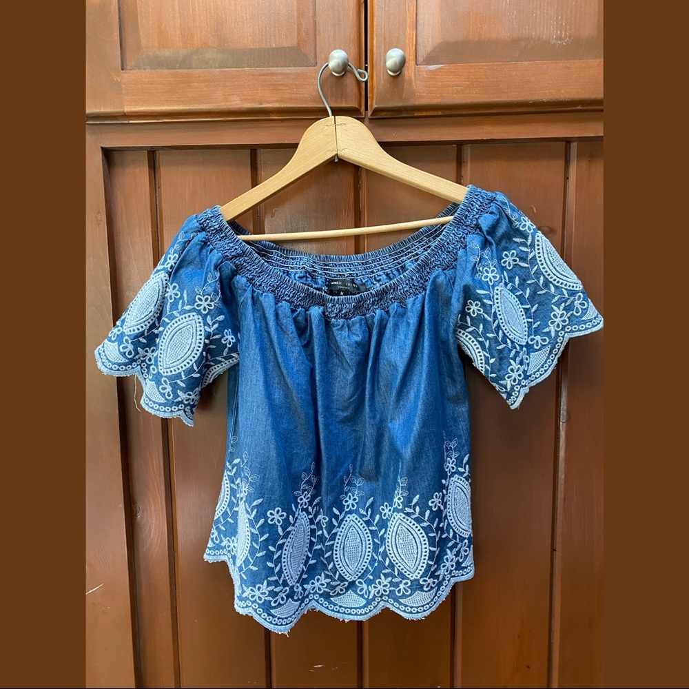 Off the shoulder top